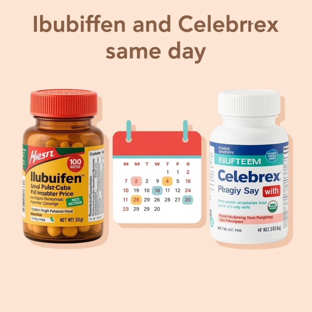 Can i take ibuprofen and celebrex in the same day — safety, risks, and practical guidance
