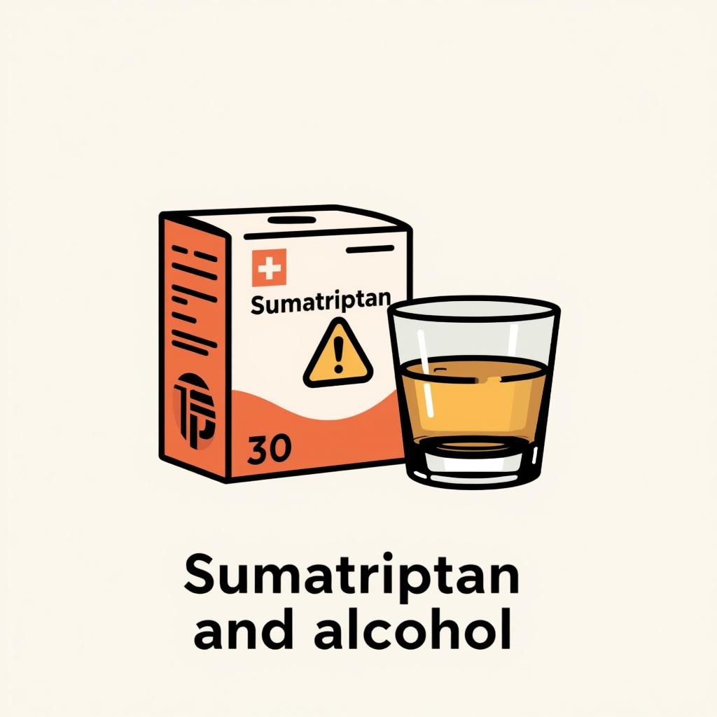 Sumatriptan and alcohol: safety, risks, and practical guidance